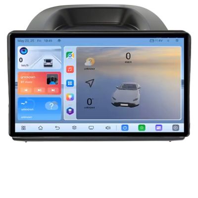 Navigatie Ford Ecosport 2017-2019 Android ecran Qled 2K Octa core 4+32 KIT-ecosport2018+EDT-E410V3