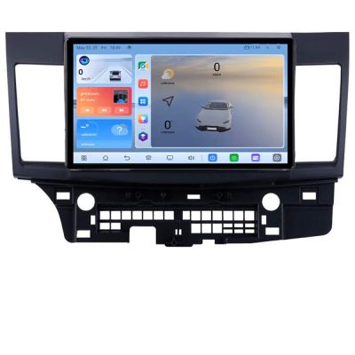 Navigatie MITSUBISHI LANCER Android 8 Core 2.2 Ghz 8+128 Qled 1K ADAS 4G LTE GPS 360 KIT-037+EDT-E410V3