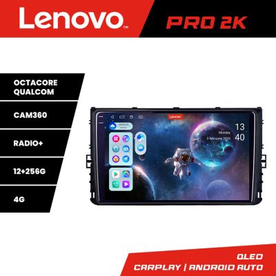 Navigatie grupul VW Lenovo Kit-933 8 core QLED 2K 12+256 360 Android Waze USB Navigatie Internet Youtube Radio