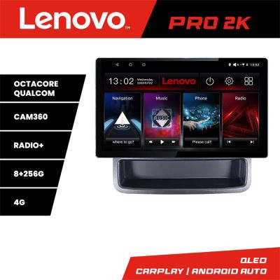 Navigatie Renault Traffic 2009-2014 Lenovo Qled 2K Octa Core 8+256 360 DSP carplay android auto radio gps internet Kit-+PRO-2K-10-8+256