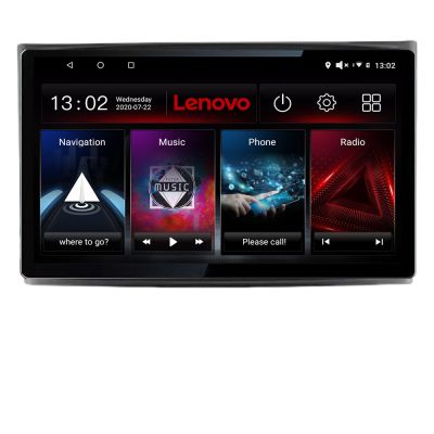Navigatie Volvo XC90 2002-2014 Lenovo QLED 1K 4+64 WIFI 5Ghz carplay android auto Android Kit-+EDT-LITE-D4-10-4+64