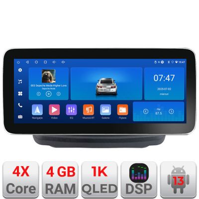 Navigatie Hyundai Genesis Edotec 4+64 12.3 inch Incell 1K android Wifi 5Ghz gps internet  Kit-GENESYS