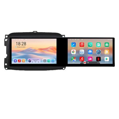 Navigatie Fiat 500L 2012-2017 Kit-500L Edotec 2 ecrane  8 core 4+128 21.6 inch Incell android Wifi 5Ghz gps internet  C