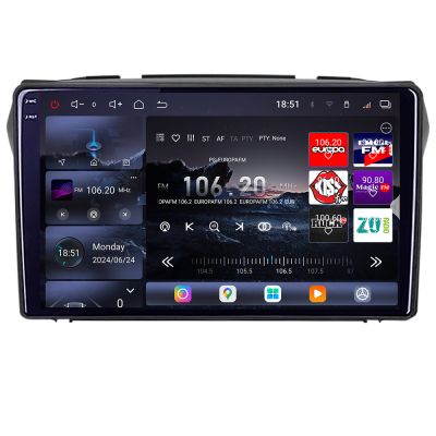 Navigatie Suzuki Alto 2009-2016 Android radio gps internet 8 core QLED 2K 16+512GB 360 Edotec