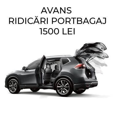 Avans partial kit ridicare portbagaj la comanda - 1500 lei