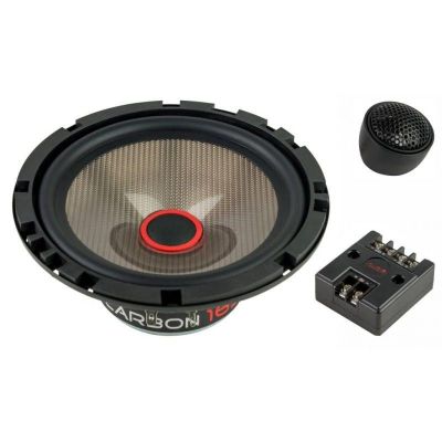 Set 2 Difuzoare componente, Audio System CARBON 165, 80 watts, 165 mm, 6.5", 4 ohm
