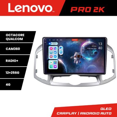 Sistem Multimedia MP5 Chevrolet Captiva 2012-2018 Manual Lenovo Kit-109 8 core QLED 2K 12+256 360 Android Waze USB Navigatie Internet Youtube Radio
