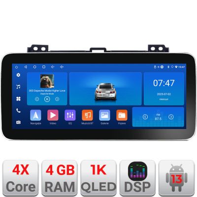 Navigatie Toyota Prado 2007- Edotec 4+64 12.3 inch Incell 1K android Wifi 5Ghz gps internet