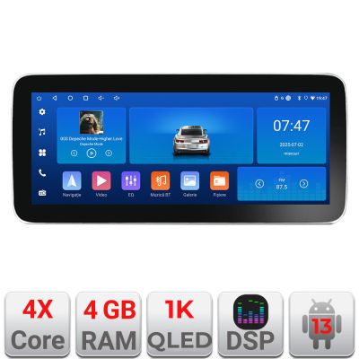Navigatie Volvo XC90 2002-2014 dedicata Android cu butoane radio gps internet 4+64 ecran 12.3 inch InCell display Qled 1K Rockchip Kit-+EDT-E211-RK