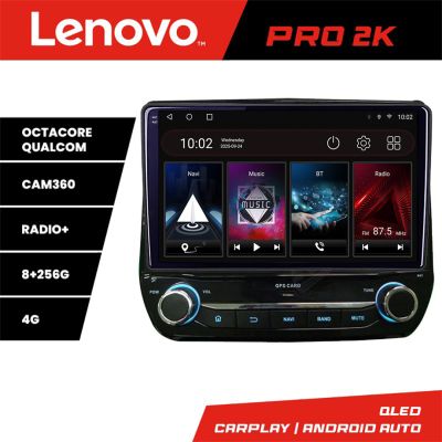 Navigatie dedicata Ford Fiesta 2020- Lenovo Qled 2K Octa Core 8+256 360 DSP carplay android auto radio gps internet PRO-2K-9-8+256