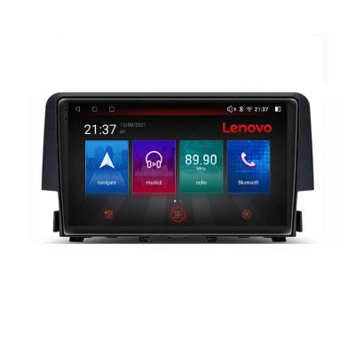 Navigatie Honda Civic 2016-2020 E-669 Octa Core cu Android Radio Bluetooth Internet GPS WIFI DSP 4+64GB 4G RESIGILAT
