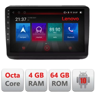 Navigatie Jeep Grand Cherokee 2014-2019 E-JGG Octa Core cu Android Radio Bluetooth Internet GPS WIFI DSP 4+64GB 4G RESIGILAT