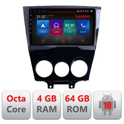 Navigatie Mazda RX8 2003-2008 Android radio gps internet Octa Core 4+64 LTE kit-rx8-03+EDT-E509-PRO RESIGILAT