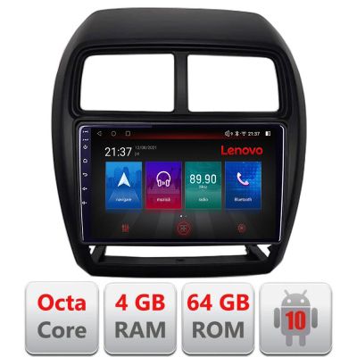 Navigatie Mitsubishi ASX 2017-2021 model facelift Android radio gps internet Octa Core 4+64 LTE Kit-026-facelift+EDT-E509-PRO RESIGILAT