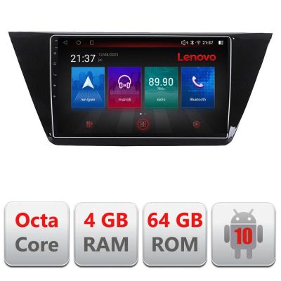 Navigatie Volkswagen Touran 2016- E-3144 Octa Core cu Android Radio Bluetooth Internet GPS WIFI DSP 4+64GB 4G RESIGILAT