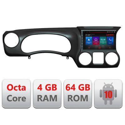 Navigatie Jeep Wrangler 2011-2014 E-WR Octa Core cu Android Radio Bluetooth Internet GPS WIFI DSP 4+64GB 4G RESIGILAT