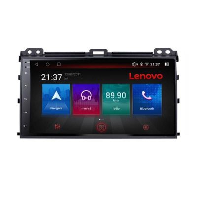 Navigatie Toyota Prado 2004-2009 E-456 Octa Core cu Android Radio Bluetooth Internet GPS WIFI DSP 4+64GB 4G v1 RESIGILAT