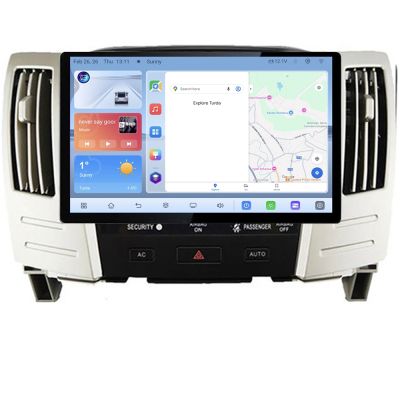 Navigatie Lexus RX300 2003-2008 Qled 1K Octa Core 4+64 LTE 4G DSP Wifi 5Ghz android auto carplay radio gps internet EDT-E413V3
