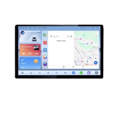 Navigatie vw multivan 2003-2015 Qled 1K Octa Core 4+64 LTE 4G DSP Wifi 5Ghz android auto carplay radio gps internet EDT-E413V3
