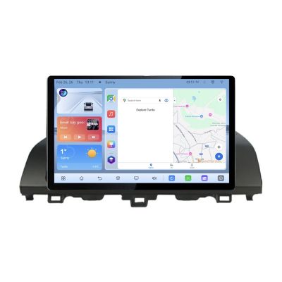 Navigatie Honda Accord 2019-2022 Qled 1K Octa Core 4+64 LTE 4G DSP Wifi 5Ghz android auto carplay radio gps internet Kit-+EDT-E413V3+KIT-10-9