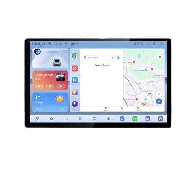 Navigatie dedicata Edonav Peugeot Bipper, Citroen Nemo, Fiat Qubo 2008-2017, Ecran 1K QLED 13",Octacore,4Gb RAM,64Gb Hdd,4G,360,DSP,Carplay,Bluetooth EDT-E413 V2