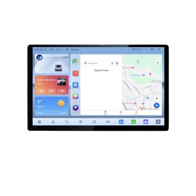 Navigatie dedicata Citroen Berlingo 2019- N-berlingo18 Edonav ecran 13" 1K 4+64 Android Waze USB Navigatie 4G 360 Toslink  V2