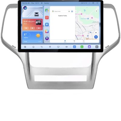 Navigatie dedicata Jeep Gran Cherokee 2011-2013 N-GRCHE Edonav ecran 13" 1K 4+64 Android Waze USB Navigatie 4G 360 Toslink You