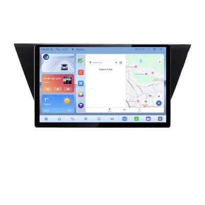 Navigatie dedicata Volkswagen Touran 2016- N-3144 Edonav ecran 13" 1K 4+64 Android Waze USB Navigatie 4G 360 Toslink Youtube R