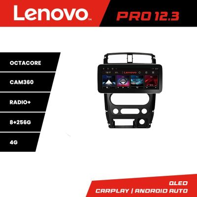Navigatie Jimny 2007-2016 K-Jimny07 Lenovo PRO 8+256 12.3 inch qled android 4G DSP gps internet  Co