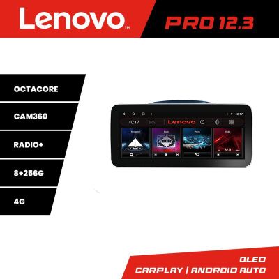 Navigatie Jeep Grand Cherokee 2004-2007 Lenovo PRO 8+256 12.3 inch qled android 4G DSP gps internet  Kit-cherokee-2007