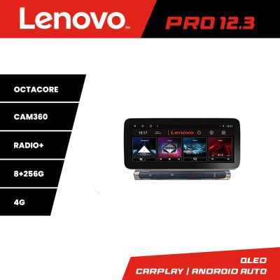 Navigatie Citroen C3 2017-2024 ecran color de fabrica Lenovo Qled 12.3 inch Octa Core 8+256 360 DSP ADAS carplay android auto radio internet Kit-+PRO-12.3-8+256