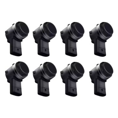 Senzori de parcare dedicati Nissan 2014-2016 X-Trail , 2016-2017 Qashqai fata si spate 8 senzori integrare OEM codare automata senzibilitate reglabila PTS-NISSAN-1