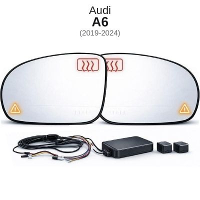 Senzor unghi mort Audi A6 2019-2024 — oglindă dedicată