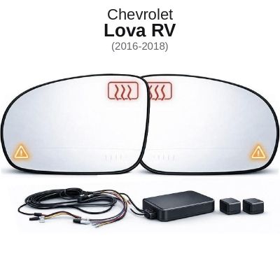 Senzor unghi mort Chevrolet Lova RV 2016-2018 — oglindă dedicată