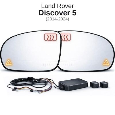 Senzor unghi mort Land Rover Discover 5 2014-2024 — oglindă dedicată