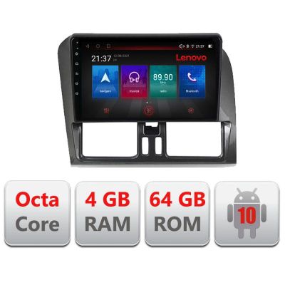 Navigatie dedicata Volvo XC60 2014-2018 cu sistem Sensus Connect E-272-14 Octa Core cu Android Radio Bluetooth Internet GPS WIF RESIGILAT