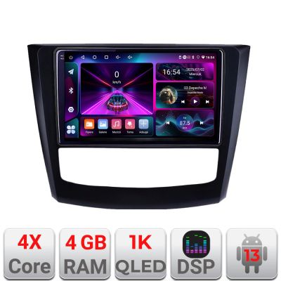 Navigatie Renault Kadjar facelift 2019-2022 dedicata Android radio gps internet 4+64 InCell Display 1K kit-9030-facelift+EDT-E210-RK
