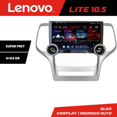Navigatie Jeep Gran Cherokee 2011-2013 Kit-grche Lenovo  8 core 4+64 10.5 inch Incell 1K android Wifi 5Ghz gps internet 32
