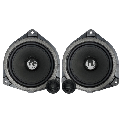 Kit de difuzoare TOYOTA pe 2 căi 6,5” (165 mm) cu filtre și cabluri plug & play 90W RMS/180W MAX 4Ohm Phoenix Gold ZDST6CS v2