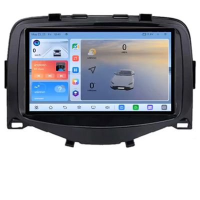 Navigatie Toyota Aygo Peugeot 108 Citroen C1 2016 - 2020 Ecran 7" 4+32GB 8Core Android radio gps Internet wifi 4G Carplay EDT-E407 v1