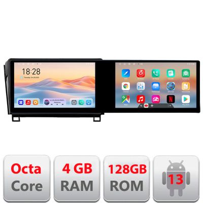 Navigatie Toyota Sequoia 2008-2017 Edotec 2 ecrane  8 core 4+128 21.6 inch Incell android Wifi 5Ghz gps internet  Cor