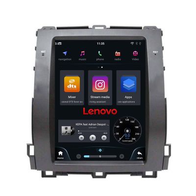 Navigatie Toyota Prado J120 high tip tesla radio gps internet Qualcomm 8X 8+128 360 4G carplay android auto  kit-tesla-456-high+ v1