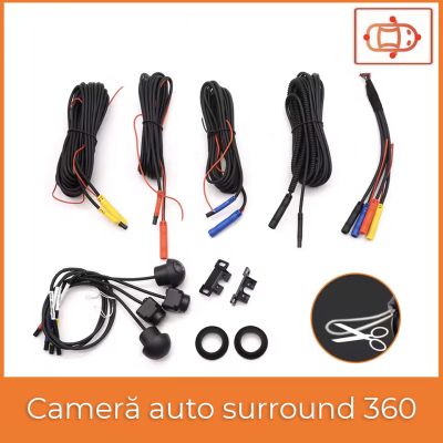 Sistem de 4 camere 360 grade pentru navigatii Android 360-Lenovo 1080p AHD Starlight Vision
