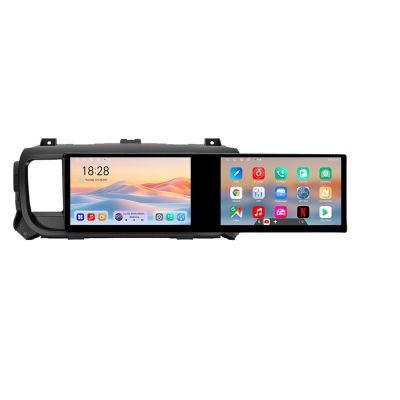 Navigatie Citroen Jumpy Toyota ace Peugeot Traveller Kit-jumpy16 Edotec 2 ecrane  8 core 4+128 21.6 inch Incell android Wifi 5Ghz gps internet v3