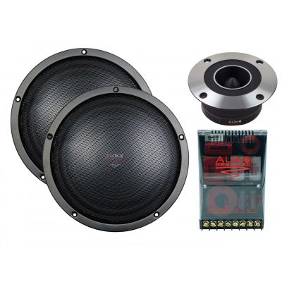 Difuzoare componente Audio System X 200-4 FREE AIR EVO 2, 2 woofere + 2 tweetere + filtru, 200 mm, 8", 200 W, 3 ohm