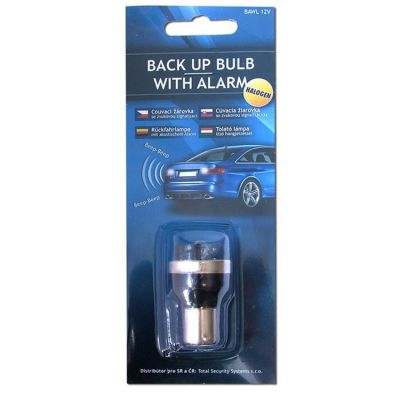 Bec cu halogen de rezervă cu alarmă, 12V - Sistem de avertizare sonoră BAWL 12V