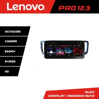 Navigatie dedicata Edonav VW Amarok  Lenovo PRO 8+256 12.3 inch qled android 4G DSP gps internet  KIT-amarok