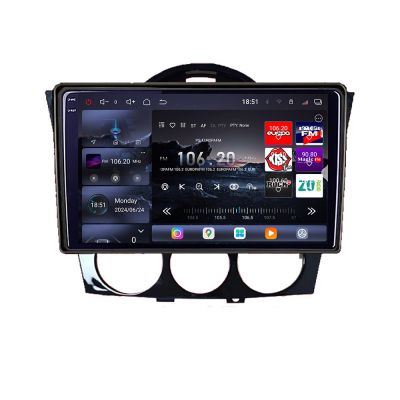 Navigatie Mazda RX8 2008-2011 Android radio gps internet 8 core QLED 2K 16+512GB 360 Edotec