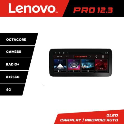 Navigatie Toyota Lenovo PRO 8+256 12.3 inch qled android 4G DSP gps internet  Kit-toyota-universal