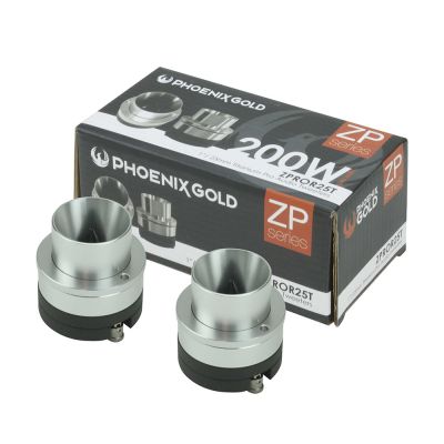 Set 2 Difuzoare tweeter Phoenix Gold ZP, 100 watts, 25 mm, 1", 4 ohm